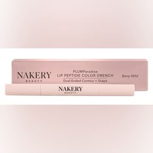 Nakery Beauty PLUMParadise Lip Peptide Color Drench — Berry Wild Pink